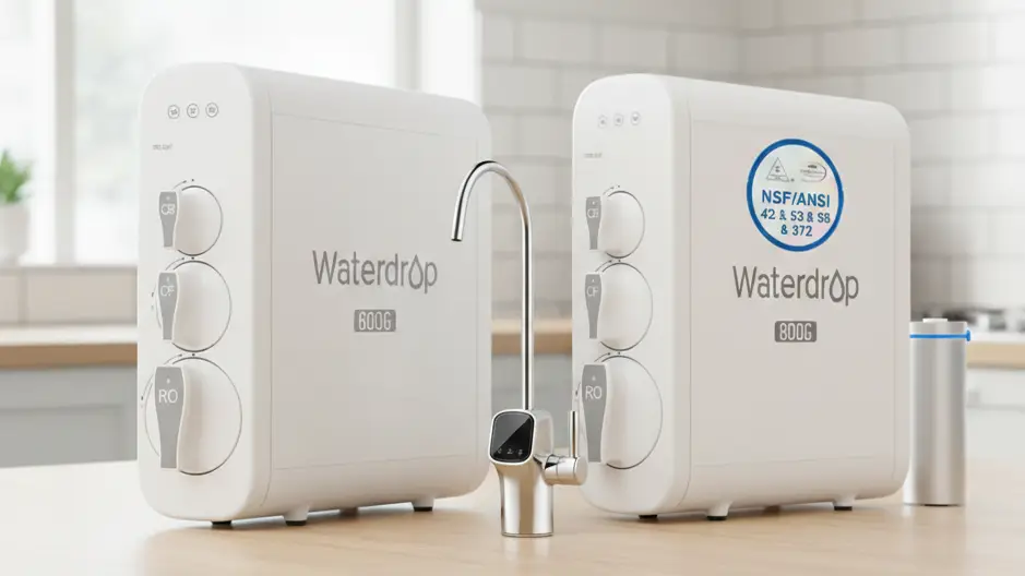 Comparatif Waterdrop G3P600 vs G3P800 : quel modèle d&rsquo;osmose inverse choisir ?