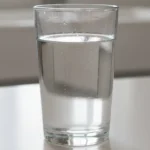 un verre d'eau