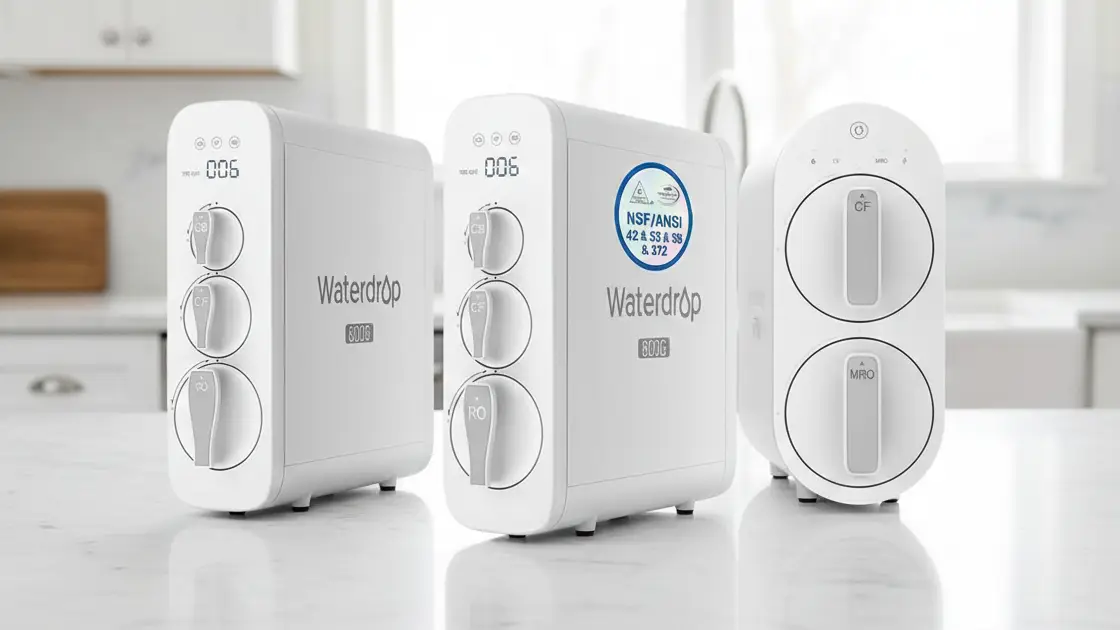 Avis Waterdrop Série G : Comparatif G2P600, G3P600 et G3P800 – Quel modèle choisir en 2026 ?