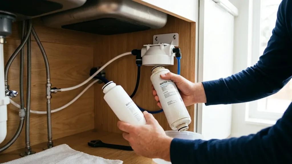 Cartouche filtre à eau : quand la changer et quels risques si vous l'oubliez ?